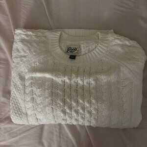 Roots Cable-Knitted Crew Sweater